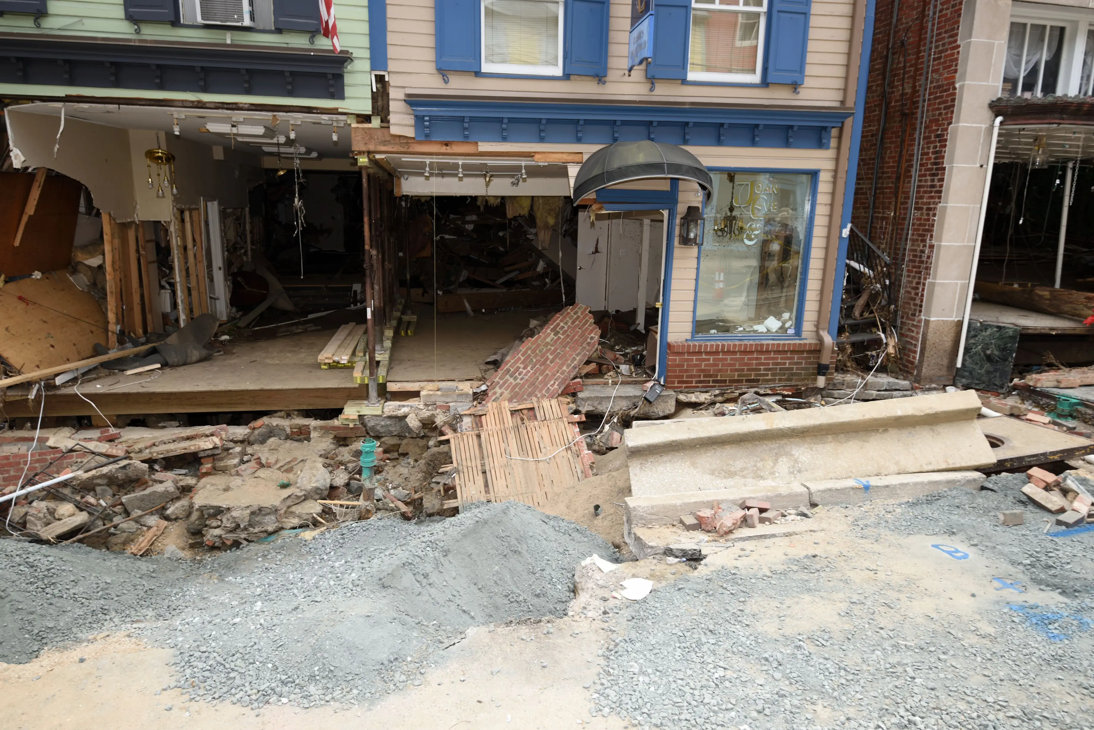 Flash flood in Ellicott City, MD